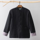 Winter linen Zhongshan button thickened cotton coat Winter linen Zhongshan button thickened cotton coat