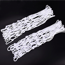 Interior Exterior Basketball Net Pocket Basket Net Plus Coarse Durable White Competition Standard section 8 buckle 9 buckle 10 buckle 11 buckle 12 buckle 13 buckle 13