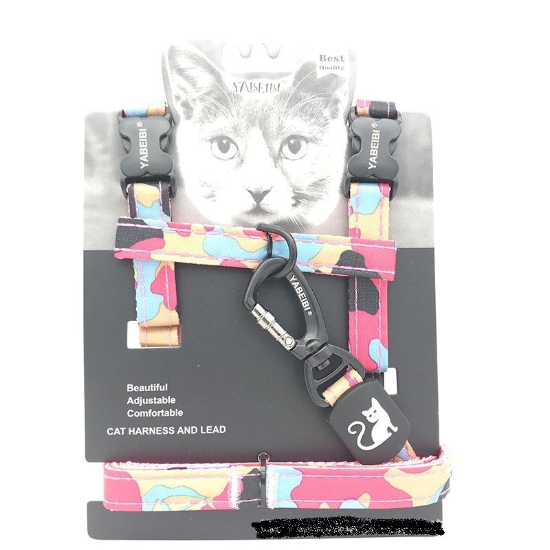 宠物猫咪牵引绳工型胸抱婴袋外出专用防挣脱溜猫绳子拴猫用品,淘宝优惠券,粉丝福利购,淘宝优惠卷