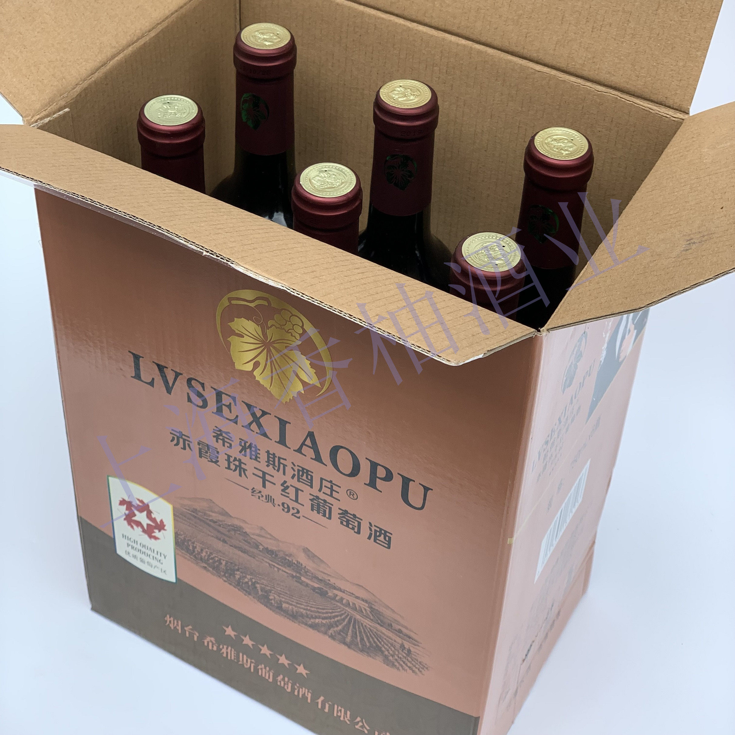 希雅斯酒庄经典92赤霞珠干红 红酒葡萄酒 750ml*6瓶 整箱价 - 图2