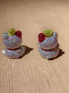 招财猫汽车中控台装饰摆件蛋糕