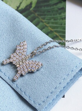 HF何家原厂音符耳钉白日梦蝴蝶耳环锁骨链蝴蝶链条蝴蝶流苏耳环