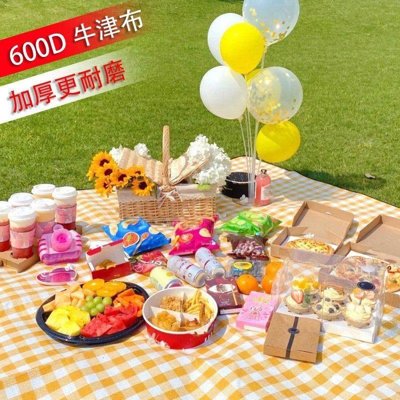 户外野餐垫防潮垫加厚野炊野营沙滩帐篷地垫防水草坪垫子便携郊游