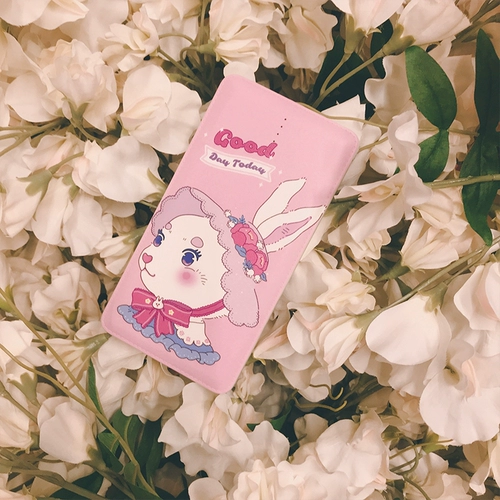 Рыбацкий оригинальный трубопровод зарядка сокровища 10000 мАч милый порошок тонкий маленький портативный мобильный мобильный мобильный телефон Universal