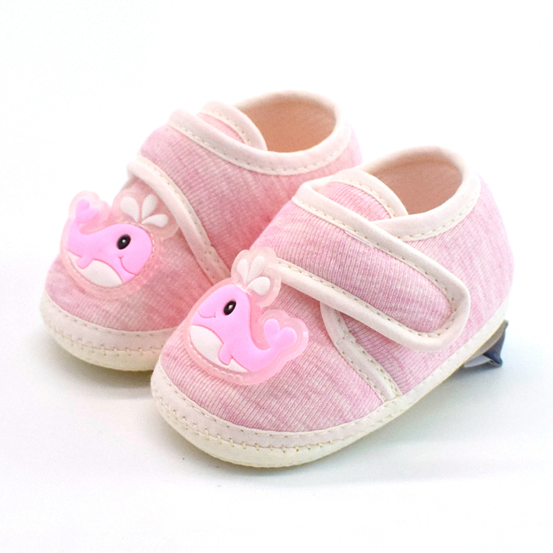 0-1岁婴儿鞋春秋季软底学步鞋6-12个月男女宝宝布鞋新生儿鞋单鞋 - 图1