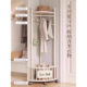 Corner coat rack