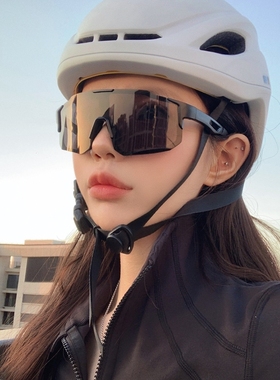 复古黑色旅游潮超大框户外骑行登山滑雪防风护目墨镜显瘦太阳眼镜