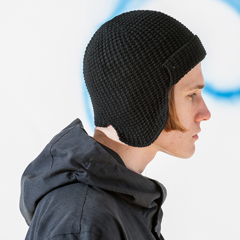 欧美潮流织花男女护耳毛线青年保暖盖耳加厚立绒里衬冬雷锋针织帽,淘宝优惠券,粉丝福利购,淘宝优惠卷