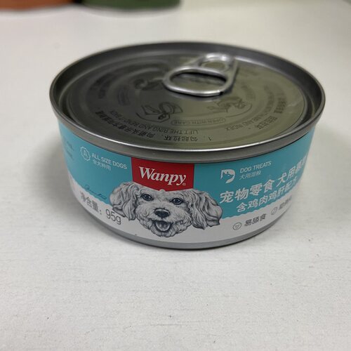 Wanpy顽皮狗慕斯罐头95g宠物狗零食湿粮牛肉鸡肉慕斯拌饭狗粮辅食 - 图2