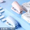 Deli mini stapler student dedicated labor-saving high-looking ins small office binding machine No. 12 stapler
