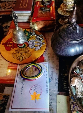 藏式九乘金刚结手环 纯手工编织男女款 细红绳手链 本命年礼物