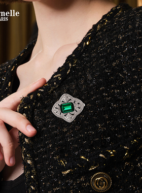 Eternelle可拆卸两用胸针毛衣链