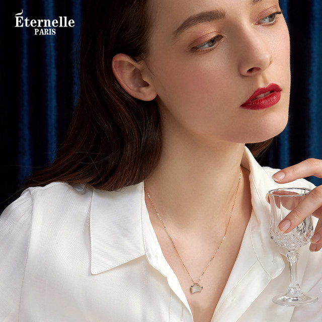 French eternelle jewelry classical Hetian jade silver