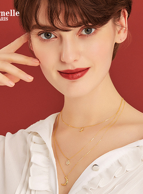 eternelle星月神话锁骨链送女友