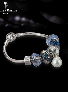 法国永恒Eternelle潘多风格DIY串珠女手链 时尚手串手镯送女友