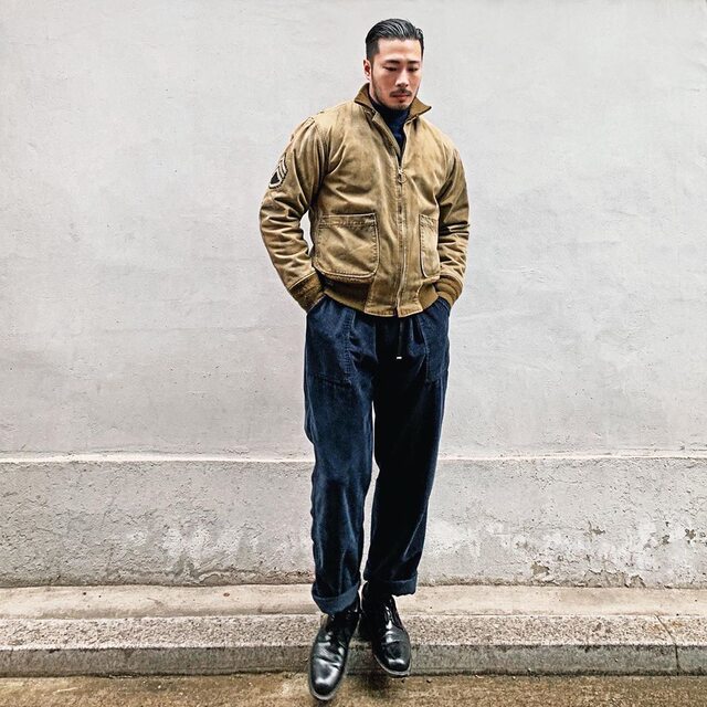 Stand collar spring and autumn tank work jacket