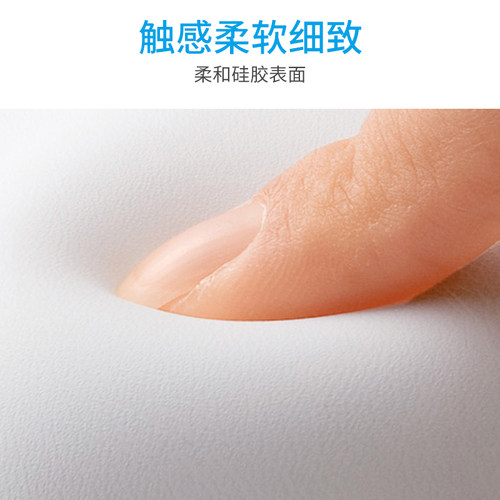 日本SANWA手枕硅胶护腕鼠标垫舒适护腕垫手掌托腕托男女家用办公 - 图0
