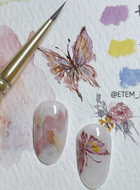 ETEM美甲水彩笔三种型号可选