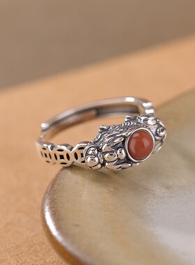 本月新品限时优惠足银戒指女款