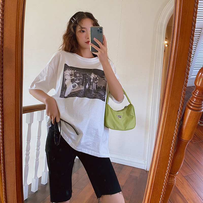 孕妇夏蓝色五分短裤弹力外穿牛仔裤 Mommystyle司妃孕妇装孕妇阔腿裤