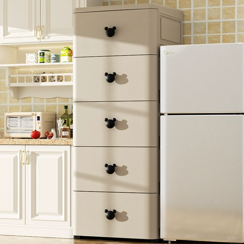 Толстый ящик для хранения шкафа для спальни спальни кровати.