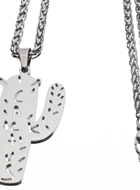 欧美潮牌男女嘻哈个性吊坠项链