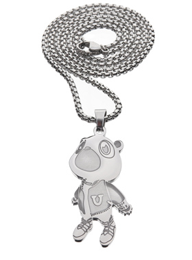 KANYE欧美潮牌嘻哈吊坠项链