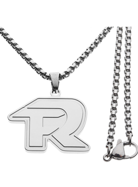 Fuerza Regida R Logo Hip Hop Pendant Chain Necklace 项链