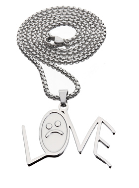 欧美潮牌男女嘻哈个性吊坠项链