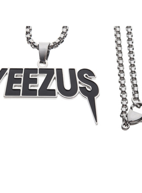 Kanye west YEEZU NECKLACE 侃爷 潮牌男女嘻哈个性情侣吊坠项链