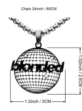 吊坠项链欧美潮牌男女嘻哈个性