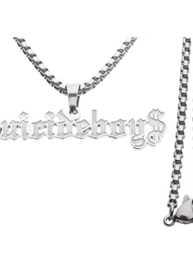 Suicideboys SUICIDE BOYS $ necklace 欧美男女嘻哈项链