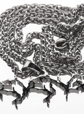 欧美情侣吊坠项链吊坠