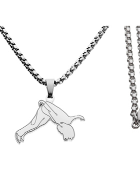 Playboi Carti die lit Hip Hop Rapper Pendant Chain Necklace