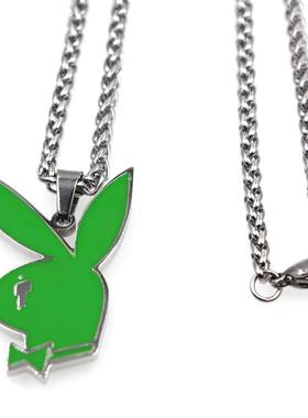 碧梨兔子嘻哈项链吊坠
