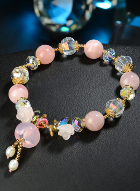 晶柜灯笼花天然红玛瑙