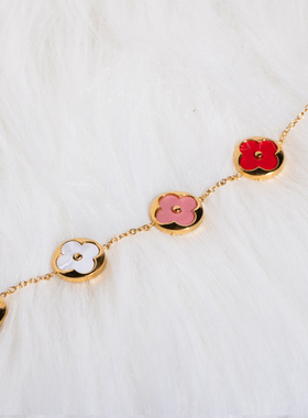 L驴家四花手链叠戴更好看哦