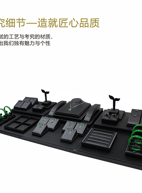 珠宝首饰展示道具黑色拉丝