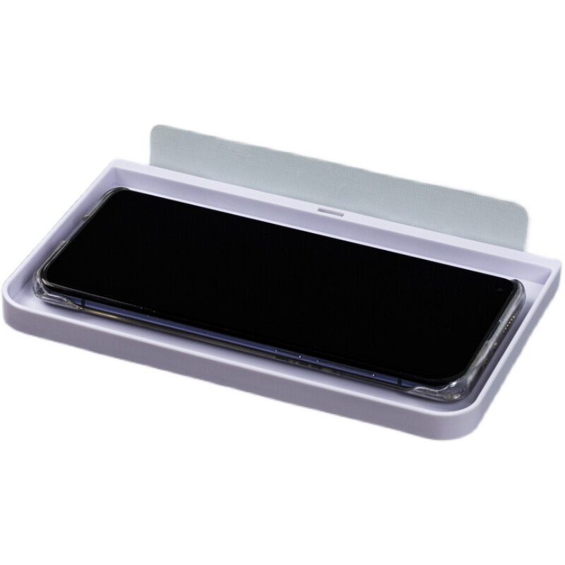 免打孔厕所手机架公共卫生间壁挂式置物架洗手间厕所挂墙托盘托架