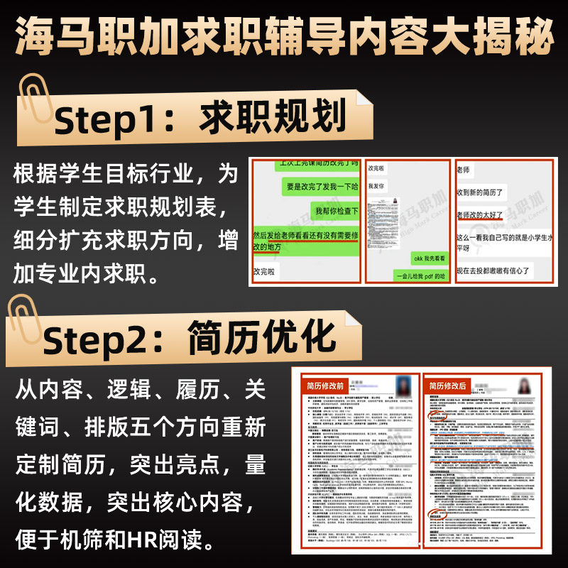 内推求职留学生大厂名企内推秋春招简历代投背景提升面试辅导简历-图0