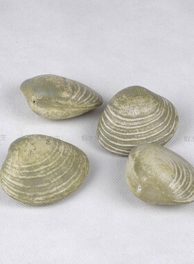 仿真鱼虾蟹食品模型仿真水果蔬菜假水果面包家居饰仿真蚌壳黑贝壳