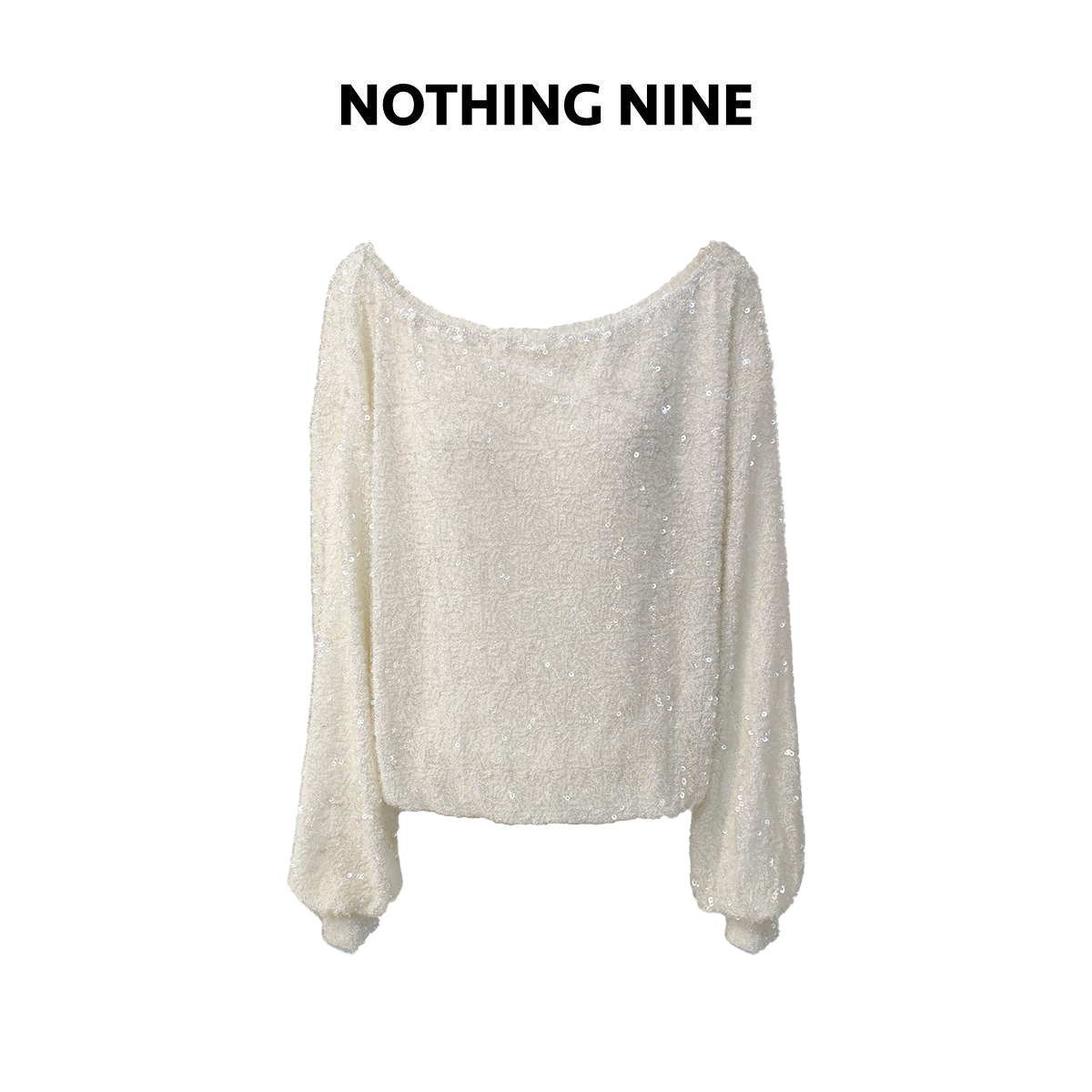 NOTHING NINE 糯米布丁极简纯色上衣 - 图1