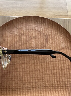 欧内复古近视眼镜框男女同款全框手工镜框B钛显脸小文艺板材偏光