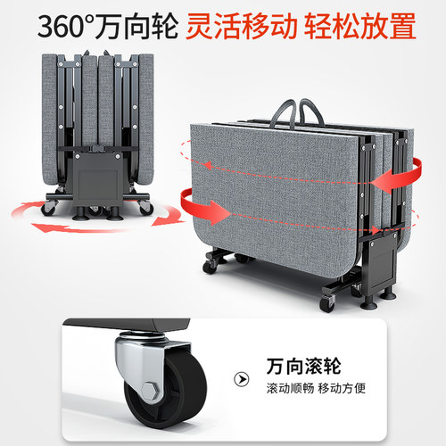 午憩宝折叠床单人办公室午休午睡神器家用简易便携陪护行军硬板床 - 图3
