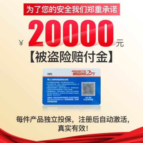 金点原子锁芯防盗门家用C级锁芯通用型大门锁心双面叶片官方正品 - 图0