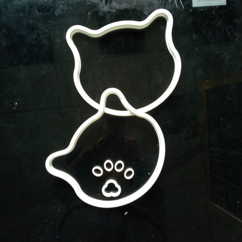 猫别墅展示柜塑料猫头配件加工生产定制各种塑料制品 - 图2