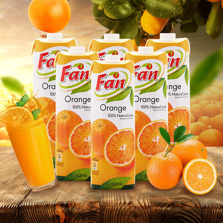 fan orange juice