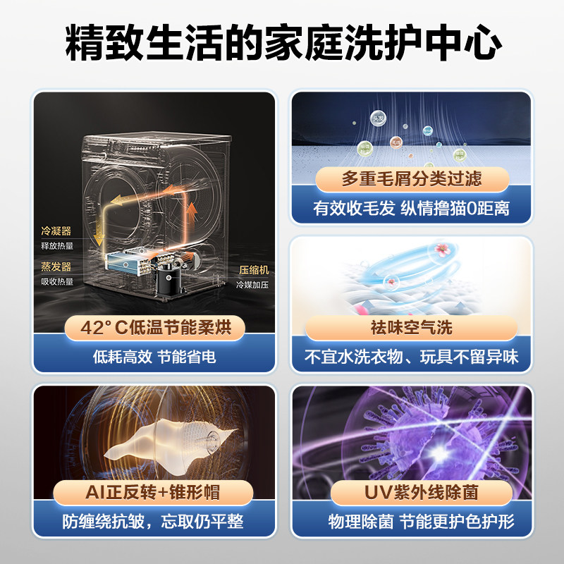  小天鹅洗烘套装