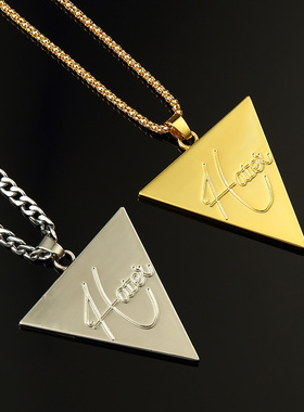 gd夜店权志龙美发师吊坠粗链子