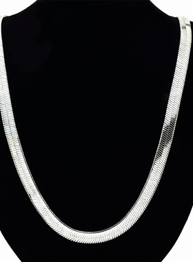 明星同款铜质嘻哈gold龙骨项链